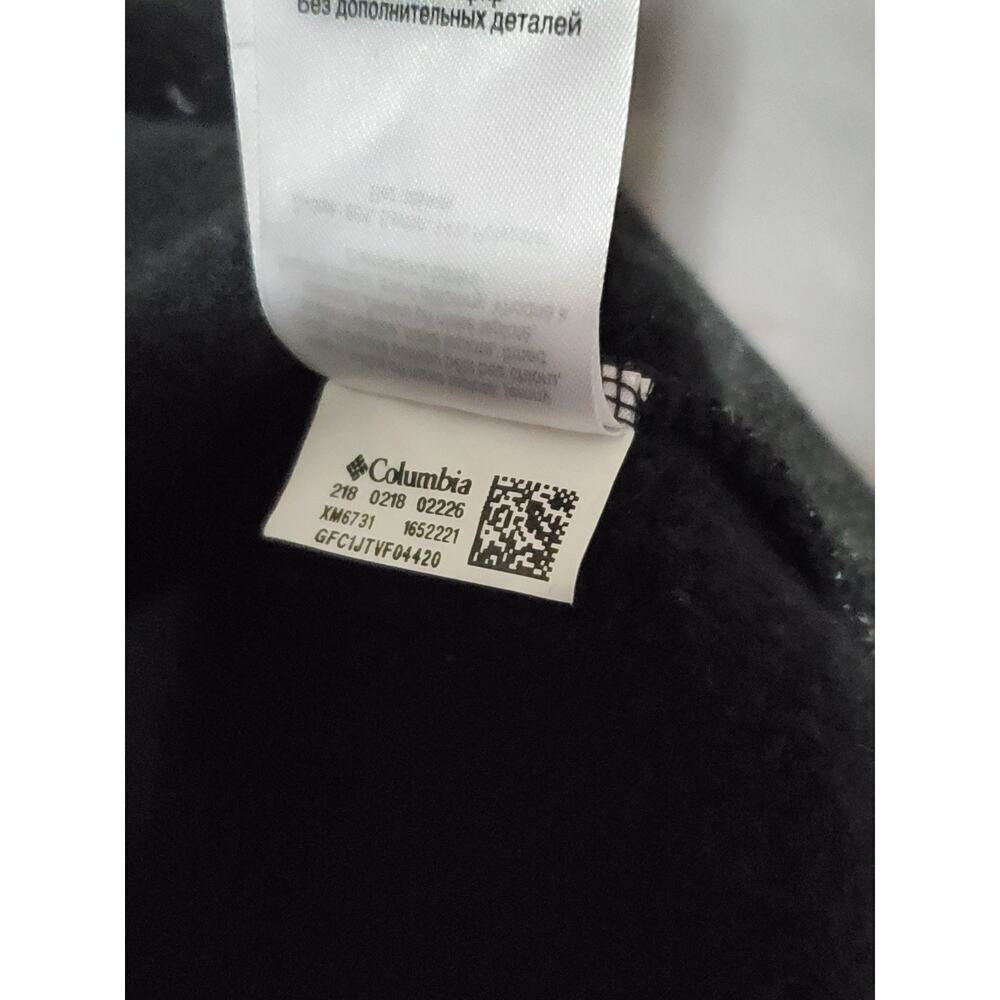 Columbia Steens Mountain Quarter-Zip Fleece Jacket XXL Gray Black Outdoor Layer - Picture 9 of 13
